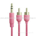 Audio Cable, 2RCA Cable, 1,2m or Customer Request Length